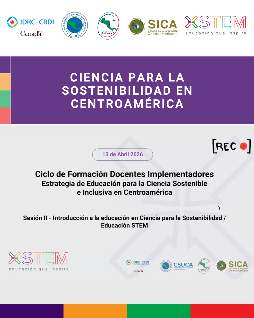 CSUCA EDUCACION PARA LA CIENCIA SOSTENIBLE EN CENTROAMERICA